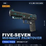 Сувенирный Five-SeveN | Midnight Paintover | Закалённое в боях · Скин CS2