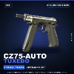 CZ75-Auto | Tuxedo | Закалённое в боях · Скин Counter-Strike 2