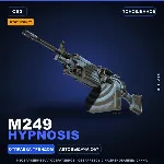 StatTrak™ M249 | Hypnosis | Поношенное · Скин Counter-Strike 2