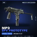 MP9 | Spy Prototype | Немного поношенное · Скин Counter-Strike 2