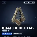 Dual Berettas | Heist | Закалённое в боях · Скин Counter-Strike 2