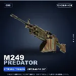 M249 | Predator | Поношенное · Скин Counter-Strike 2 - irongamers.ru