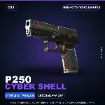P250 | Cyber Shell | Немного поношенное · Скин Counter-Strike 2 - irongamers.ru