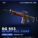 SG 553 | Berry Gel Coat | После полевых испытаний · Скин Counter-Strike 2