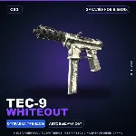 Tec-9 | Whiteout | Закалённое в боях · Скин Counter-Strike 2