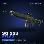 SG 553 | Atlas | Прямо с завода · Скин Counter-Strike 2