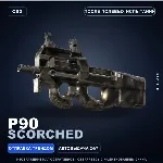 P90 | Scorched | После полевых испытаний · Скин Counter-Strike 2