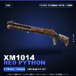 XM1014 | Red Python | После полевых испытаний · Скин Counter-Strike 2