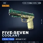 Сувенирный Five-SeveN | Coolant | После полевых испытаний · Скин Counter-Strike 2