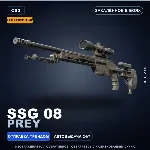 Сувенирный SSG 08 | Prey | Закалённое в боях · Скин Counter-Strike 2