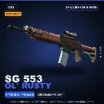 StatTrak™ SG 553 | Ol' Rusty | Закалённое в боях · Скин Counter-Strike 2