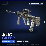 AUG | Creep | Закалённое в боях · Скин Counter-Strike 2