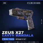 Zeus x27 | Earth Mandala | Закалённое в боях · Скин Counter-Strike 2