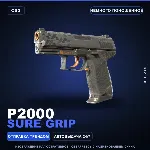 P2000 | Sure Grip | Немного поношенное · Скин Counter-Strike 2