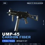 UMP-45 | Carbon Fiber | Немного поношенное · Скин Counter-Strike 2