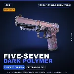 StatTrak™ Five-SeveN | Dark Polymer | После полевых испытаний · Скин Counter-Strike 2