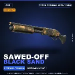 StatTrak™ Sawed-Off | Black Sand | После полевых испытаний · Скин Counter-Strike 2