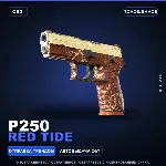 P250 | Red Tide | Поношенное · Скин Counter-Strike 2