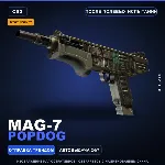 StatTrak™ MAG-7 | Popdog | После полевых испытаний · Скин Counter-Strike 2