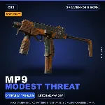 StatTrak™ MP9 | Modest Threat | Закалённое в боях · Скин Counter-Strike 2