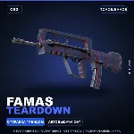 FAMAS | Teardown | Поношенное · Скин Counter-Strike 2