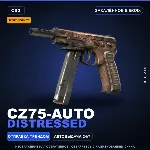 StatTrak™ CZ75-Auto | Distressed | Закалённое в боях · Скин Counter-Strike 2