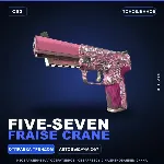 Five-SeveN | Fraise Crane | Поношенное · Скин Counter-Strike 2