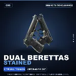 Dual Berettas | Stained | Немного поношенное · Скин Counter-Strike 2