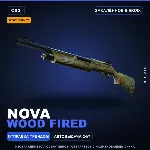 StatTrak™ Nova | Wood Fired | Закалённое в боях · Скин Counter-Strike 2