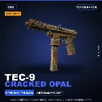 StatTrak™ Tec-9 | Cracked Opal | Поношенное · Скин Counter-Strike 2