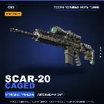 StatTrak™ SCAR-20 | Caged | После полевых испытаний · Скин Counter-Strike 2
