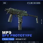MP9 | Spy Prototype | Закалённое в боях · Скин Counter-Strike 2