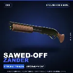 Sawed-Off | Zander | Закалённое в боях · Скин Counter-Strike 2