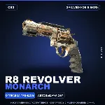 R8 Revolver | Monarch | Закалённое в боях · Скин Counter-Strike 2