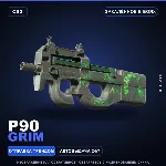 P90 | Grim | Закалённое в боях · Скин Counter-Strike 2