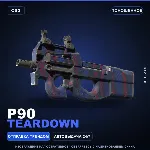 P90 | Teardown | Поношенное · Скин Counter-Strike 2