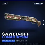 Sawed-Off | Lunar Wyrm | Поношенное · Скин Counter-Strike 2