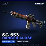 SG 553 | Danger Close | Поношенное · Скин Counter-Strike 2