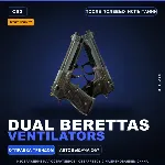 StatTrak™ Dual Berettas | Ventilators | После полевых испытаний · Скин CS2