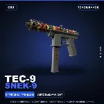 Tec-9 | Snek-9 | Поношенное · Скин Counter-Strike 2