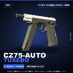 CZ75-Auto | Tuxedo | После полевых испытаний · Скин Counter-Strike 2