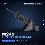 M249 | Spectrogram | После полевых испытаний · Скин Counter-Strike 2