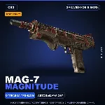 StatTrak™ MAG-7 | MAGnitude | Закалённое в боях · Скин Counter-Strike 2