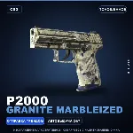 P2000 | Granite Marbleized | Поношенное · Скин Counter-Strike 2