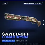 Sawed-Off | Lunar Wyrm | После полевых испытаний · Скин Counter-Strike 2