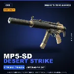 StatTrak™ MP5-SD | Desert Strike | Немного поношенное · Скин Counter-Strike 2