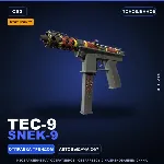 StatTrak™ Tec-9 | Snek-9 | Поношенное · Скин Counter-Strike 2