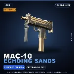 Сувенирный MAC-10 | Echoing Sands | Поношенное · Скин Counter-Strike 2