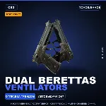 StatTrak™ Dual Berettas | Ventilators | Поношенное · Скин Counter-Strike 2