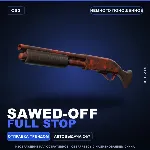 Sawed-Off | Full Stop | Немного поношенное · Скин Counter-Strike 2